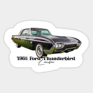 1963 Ford Thunderbird Landau Sticker